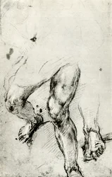Étude pour le Martyre de Saint Laurent à Venise, vers 1550