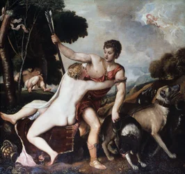 Vénus et Adonis, 1553