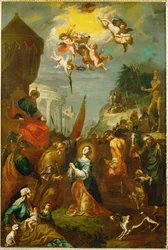 "Le martyre de sainte Dorothée, vers 1656 (peinture sur toile)