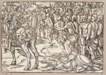 Cincinnatus ordonne aux Aequians de passer sous le joug