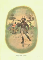 Patinage, 1820, vers 1910