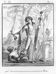 Bacchus avec Thyrse, 1804