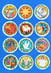 12 cercles pour Noël