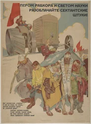 Avec la plume et la lumière de la science, il révèle les machinations des sectes, 1929.
