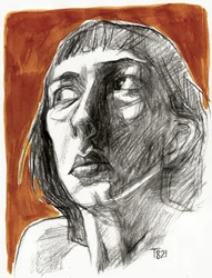 Portrait dramatique dans l