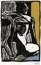 Figure abstraite expressive
