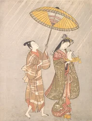 Komachi priant pour la pluie