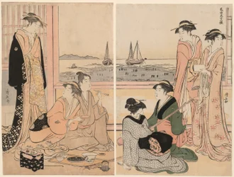 Le quatrième mois, de la série "Douze mois dans le sud (Minami juni ko)"