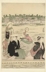 Ferry sur la rivière Sumida