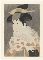 Portrait en buste de Iwai Hanshiro IV