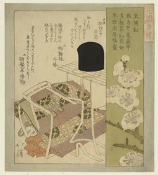 Le rouge encore non ouvert (Mikaibeni, Une série pour la Hanazono dichtersvereniging, Hanazono bantsuzuki)