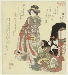 Femme avec un rouleau