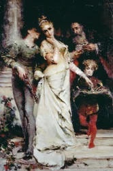 Confidences, par Tranquillo Cremona (1837-1878)