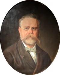 Portrait de Fritz Reuter, musée régional de Neubrandenburg