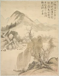 Saule et cascade, 1847