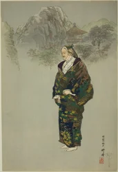 Oba-sute, de la série "One Hundred No Dramas (Nogaku hyakuban)".