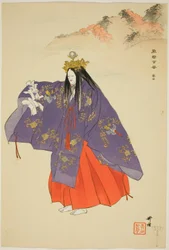 Tatsuta, de la série "One Hundred No Dramas (Nogaku hyakuban)".