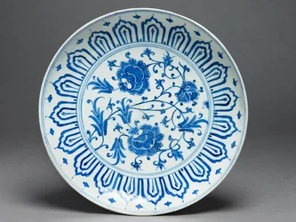 Plat, Iznik, Turquie, vers 1575
