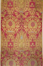Motif de tissu ottoman (soie tissée avec fil d