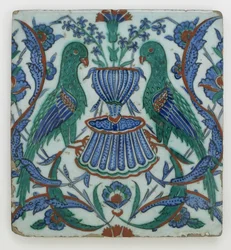 Carreau, Iznik, dynastie ottomane