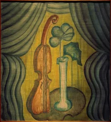 Nature morte avec violon