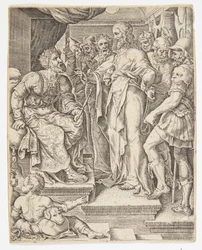 Christ devant Hérode
