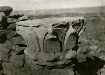 Chapiteau du tombeau de Seih 