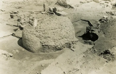 Bâtiment à dôme, al-Fustat, Egypte, photographie d