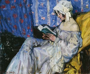 Une Fille Lisant à l