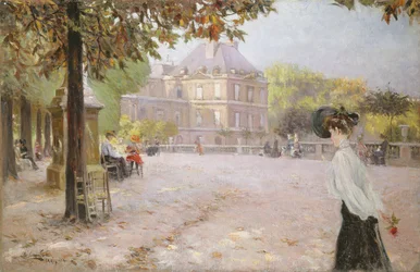 Les jardins du Luxembourg, Paris