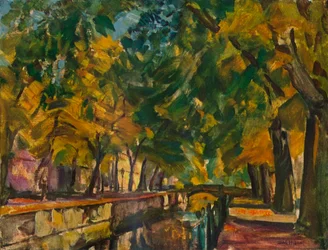 Canal à Potsdam, vers 1926