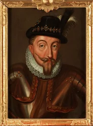 Portrait de Sigismond III Vasa (1566-1632) roi de Pologne (1587-1632) et de Suède (1592-1599)