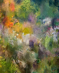 Abstrait « Jardin éclatant »
