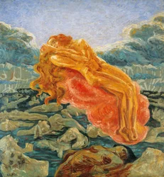Rêve (ou Paolo et Francesca) par Umberto Boccioni