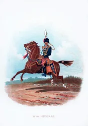 11e Hussards, 1889
