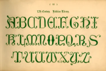 12ème siècle. Bibliothèque Bodléienne