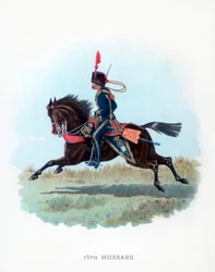 15e Hussards, 1890