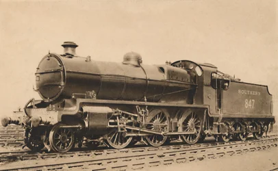 2.6.0. Locomotive mixte n° A.847, début du 20e siècle