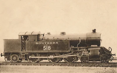 Locomotive-tender 4.6.2. No. E.518, début des années 1900