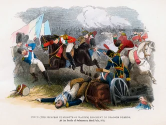 5e régiment de gardes dragons, bataille de Salamanque, 22 juillet 1812