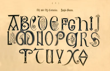 8ème et 9ème siècles. Anglo-Saxon, 1862