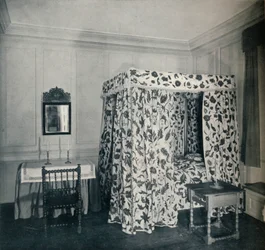 Une chambre de la maison du Major Nicholas Sewall, à Secretary, 1930