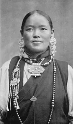 Une femme Bhutia