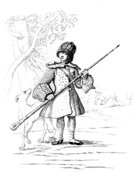 Un chasseur de cerfs