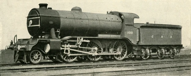 Un type de trafic mixte, Great Northern Railway, vers 1930