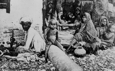 Une maison Kathiawar, 20ème siècle