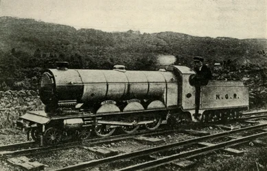Une locomotive du chemin de fer de Ravenglass et Eskdale