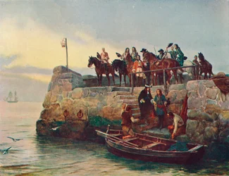 Une cause perdue : la fuite de Jacques II après la bataille de la Boyne, 1690, 1905