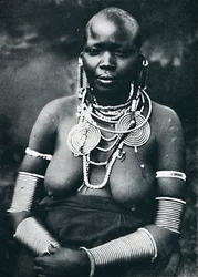 Une matrone masaï, 1912
