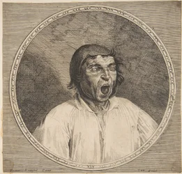 Un paysan bâillant